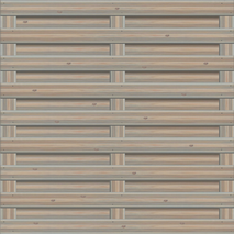 Sichtschutzzaun Kirn Grau 180 x 180 cm