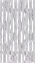 Sichtschutzzaun Wailua Fichte geflammt, weiß, 100x180 cm