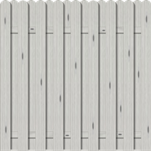 Bohlenzaun Vitoria 180x180 cm Fichte Grau