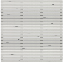 Rhombuszaun 180x180 cm Fichte Grau mit 20 Leisten