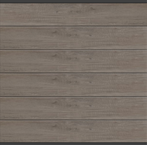 Systemzaun Kingston XL PVC 178 x 175 cm Dekor MonumentOak