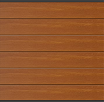 Systemzaun Kingston XL PVC 178 x 175 cm Dekor GoldenOak