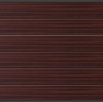 Systemzaun Kingston XL PVC 178 x 175 cm Dekor Mahagoni