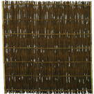 Weidenzaun Hamdorf 180x180 cm Weidenruten ölbehandelt