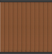 Systemzaun Kingston Vertical cWPC Dunkelbraun Zaunelement 176 x 190 cm