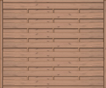 Dichtzaun Madras 180x150 cm geschlossen Fichte hellbraun