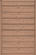Dichtzaun Madras 100x150 cm geschlossen Fichte hellbraun