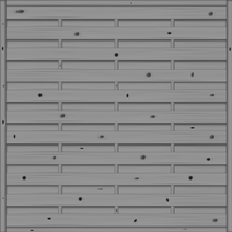 Dichtzaun Madras 180x180 cm geschlossen Fichte Basaltgrau
