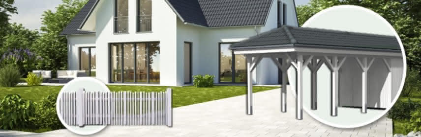 Inspiration Gartenzaun Carport