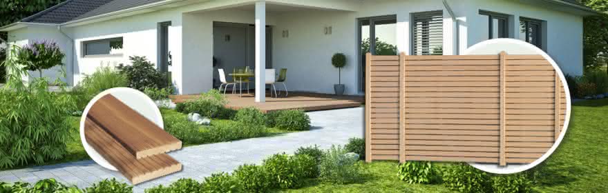 Inspiration Terrasse + Sichtschutz