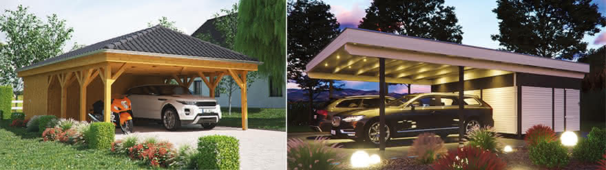 Doppelcarport