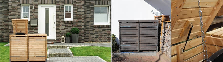 Mülltonnenverkleidung