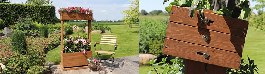 Pflanzkübel & Hochbeete