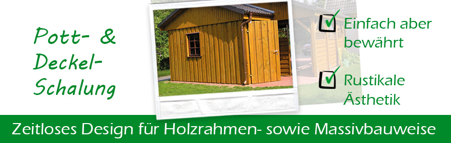 Pott- und Deckelschalung