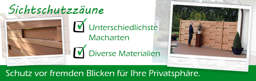 Sichtschutzzaun
