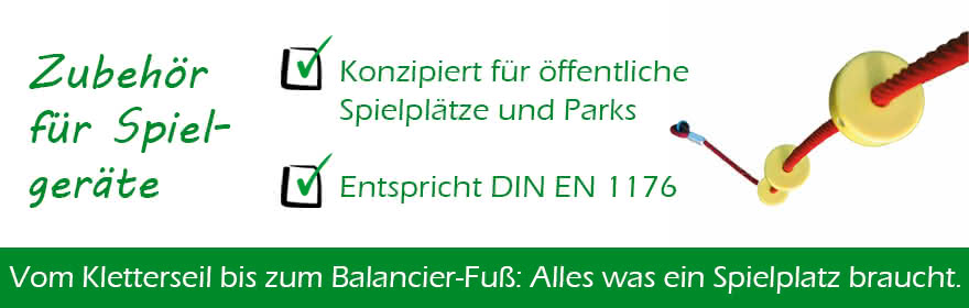 Spielgeräte Zubehör für öffentliche Bereiche