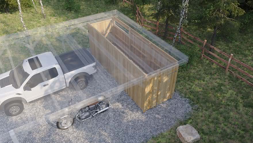 Konzeption Carport