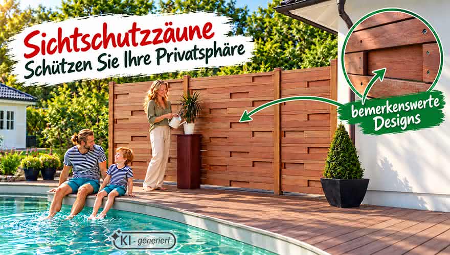 Sichtschutzzaun