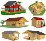 Joda Blockbohlenhaus - Wie wird es aufgebaut?