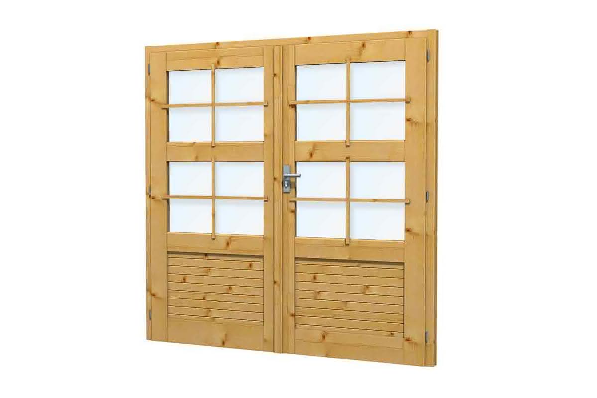 Blockhaus-Türen T 2 Eco-2 DIN re | 28 mm