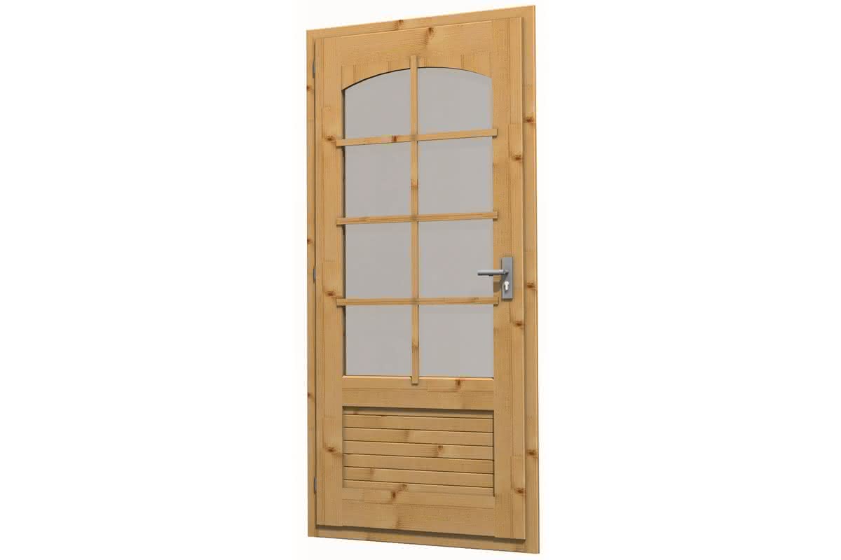 Blockhaus-Türen Pavillon DIN li | 28 mm