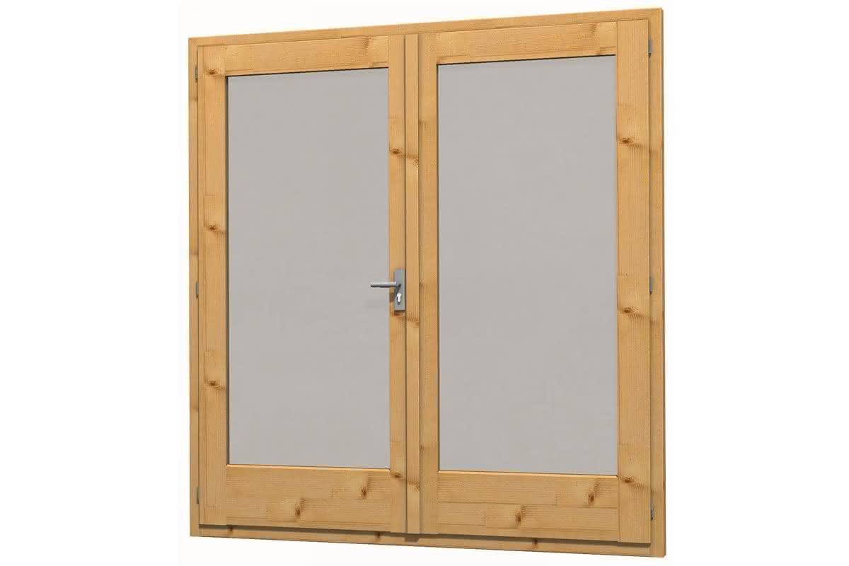 Blockhaus-Türen Greena DIN li iso | 45 mm