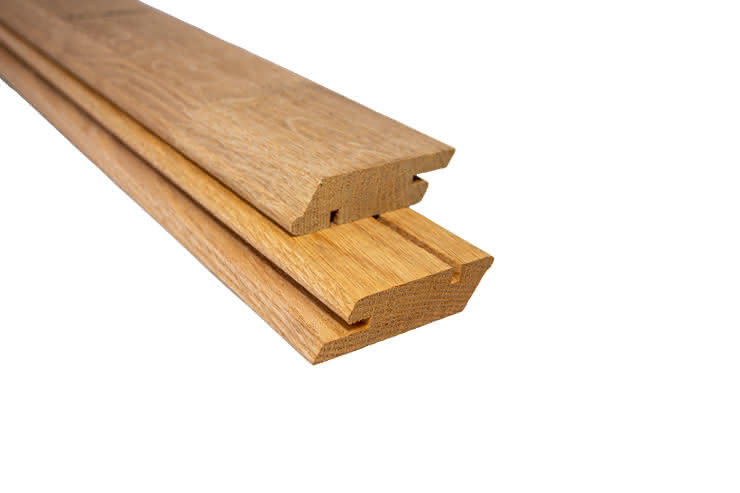 Rhombusprofil TIGA  Eiche, keilgezinkt