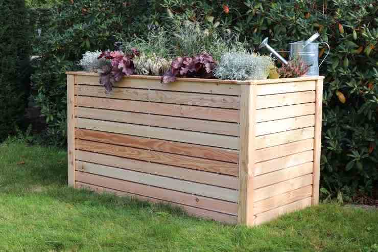 Steck-Hochbeet Nizza, 149 x 79 x 81,5 cm, Lärche naturbelassen Lärche naturbelassen