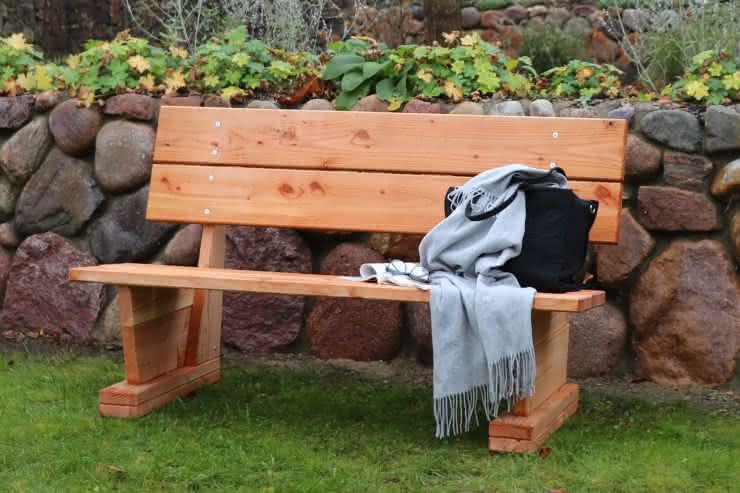 Sitzbank Yale Lärche natur 