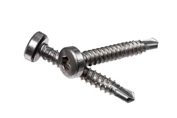 Bohrschrauben Edelstahl 4,8 x 32 mm Paket à 100 Stück 