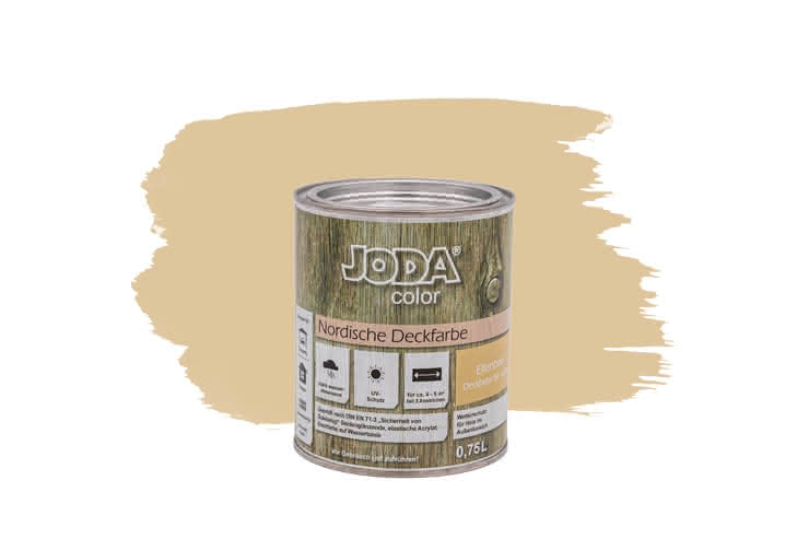 Joda®color Nordische Deckfarbe 0,75 Liter Elfenbein 0,75 Liter | Elfenbein