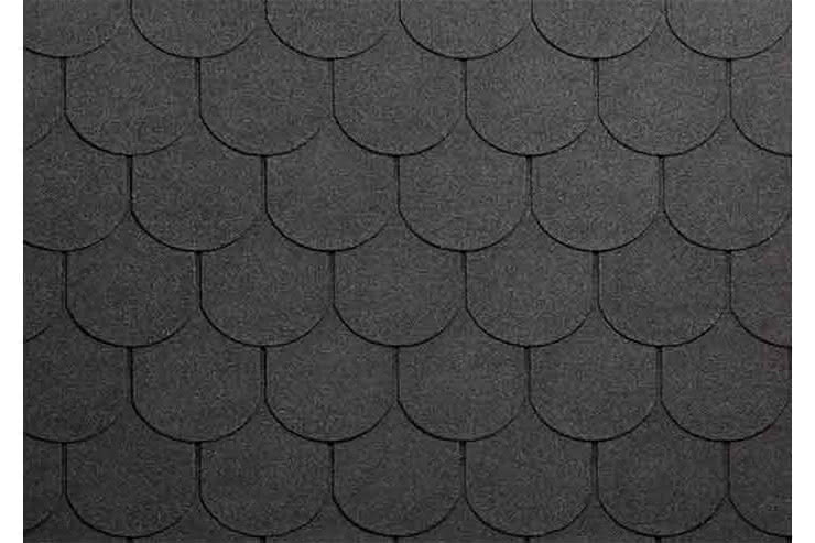 Bitumen-Dachschindeln, Biberschwanz 