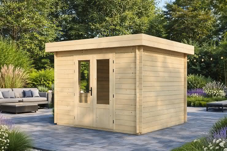 Gartenhaus 280 x 280 cm 