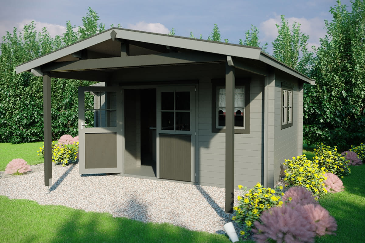 Gartenlaube Partyhaus 45 mm