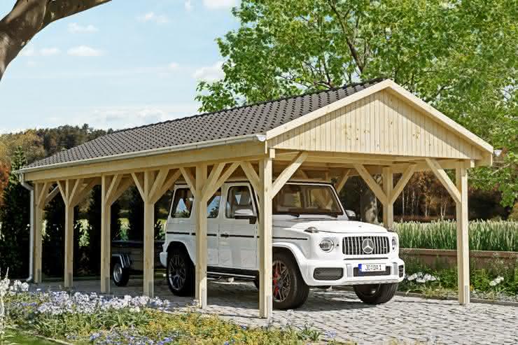 Carport Wismar | Breite: 405 cm 