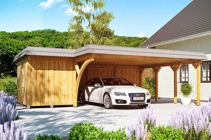 Doppelcarport Grömitz | Breite: 605 cm 