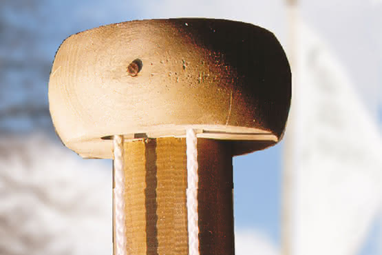 Knauf für Fahnenmast 