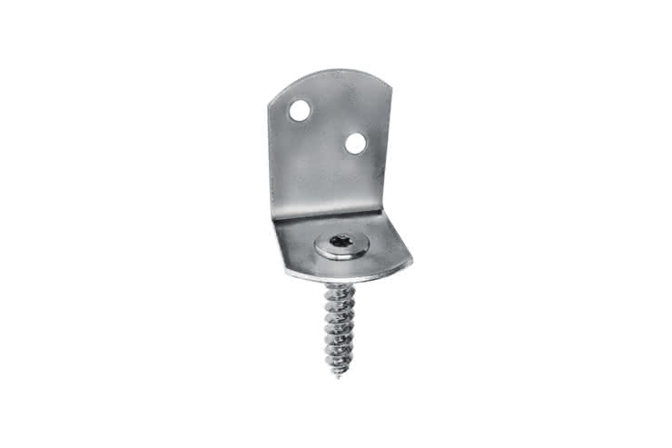 Flechtzaunhalter/L-Beschlag V2A V2A