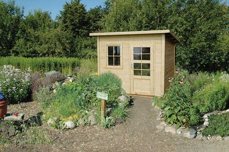 Gartenhaus 250 x 250 cm