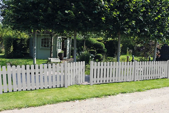 Holsteinzaun 95 Pforte 100x80 cm Fichte Grau Pforte 100x80 cm