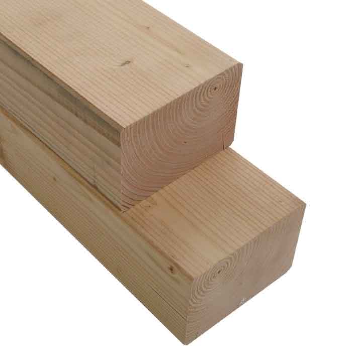 Gehobeltes Lärchen Konstruktionsholz KD 115 x 160 mm | 6,00 m