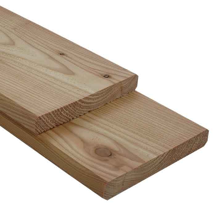 Gehobeltes Lärchen Konstruktionsholz KD 22 x 150 mm | 4,00 m