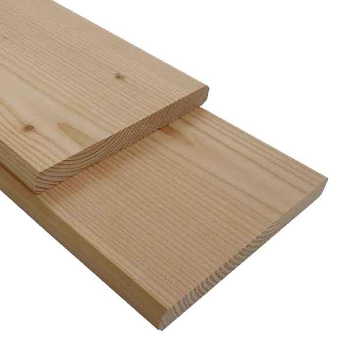 Gehobeltes Lärchen Konstruktionsholz KD 22 x 190 mm | 4,00 m