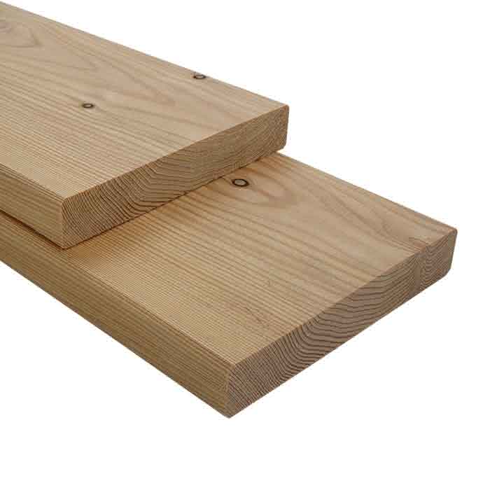 Gehobeltes Lärchen Konstruktionsholz KD 32 x 190 mm | 4,00 m