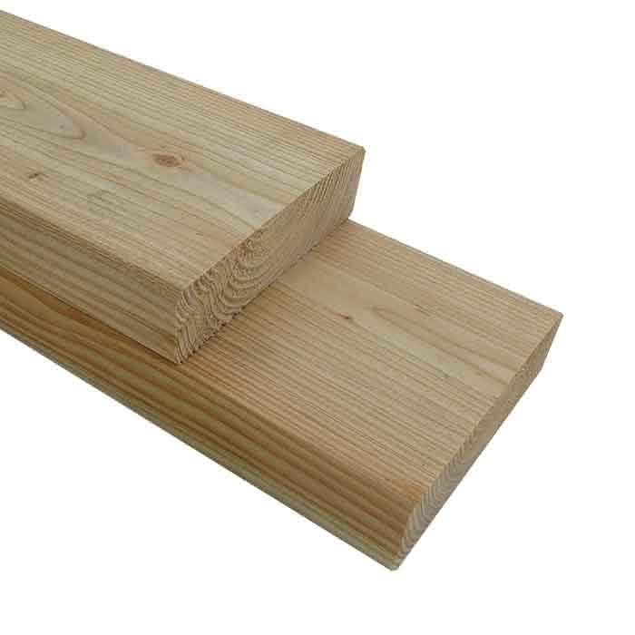 Gehobeltes Lärchen Konstruktionsholz KD 40 x 150 mm | 5,00 m