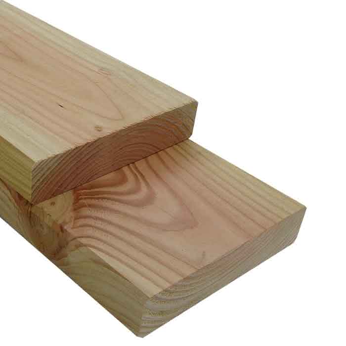 Gehobeltes Lärchen Konstruktionsholz KD 40 x 190 mm | 4,00 m