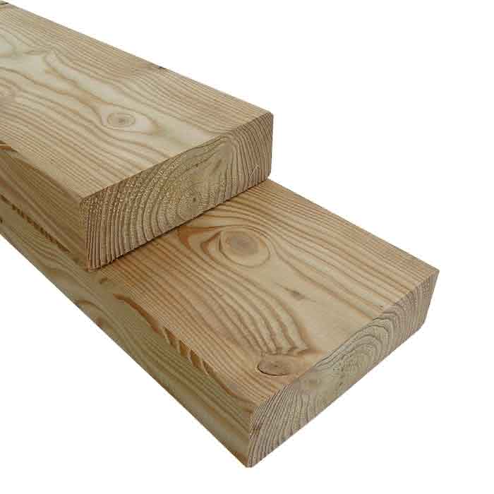 Gehobeltes Lärchen Konstruktionsholz KD 50 x 150 mm | 4,00 m