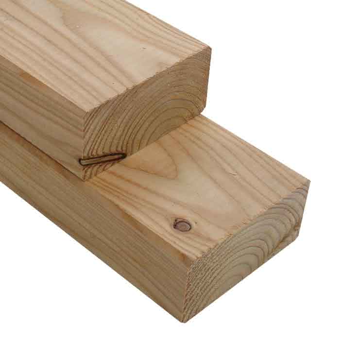 Gehobeltes Lärchen Konstruktionsholz KD 70 x 150 mm | 4,00 m