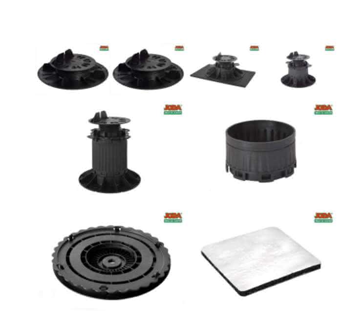 Terrassen-Stellfuß-System 