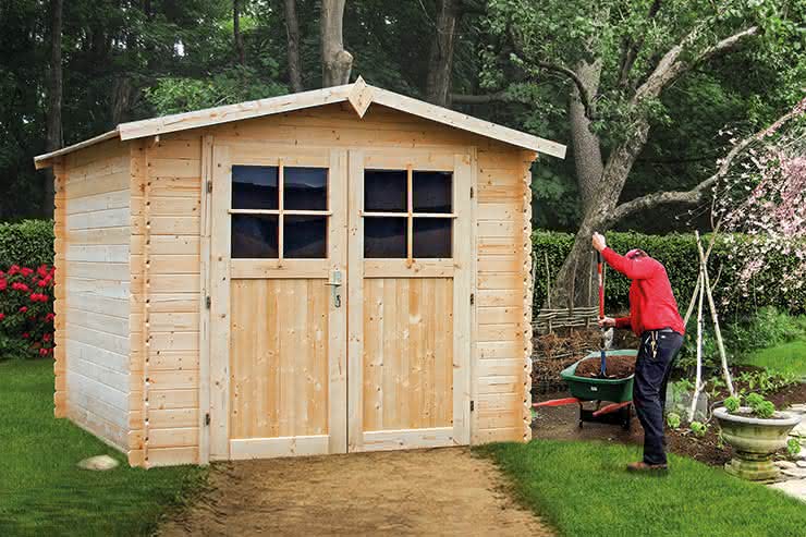 Gartenhaus Steinburg 266 x 266 cm 